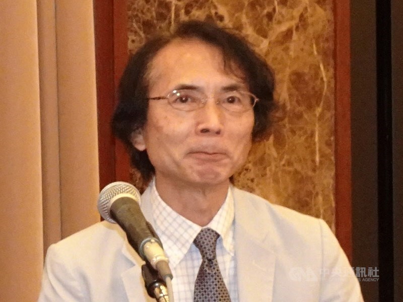 日本學者小笠原欣幸(圖)在大選期間曾來台觀選6次,他22日公布選前做的大選預測結果,與實際得票率僅相差0.6個百分點。(中央社檔案照片)