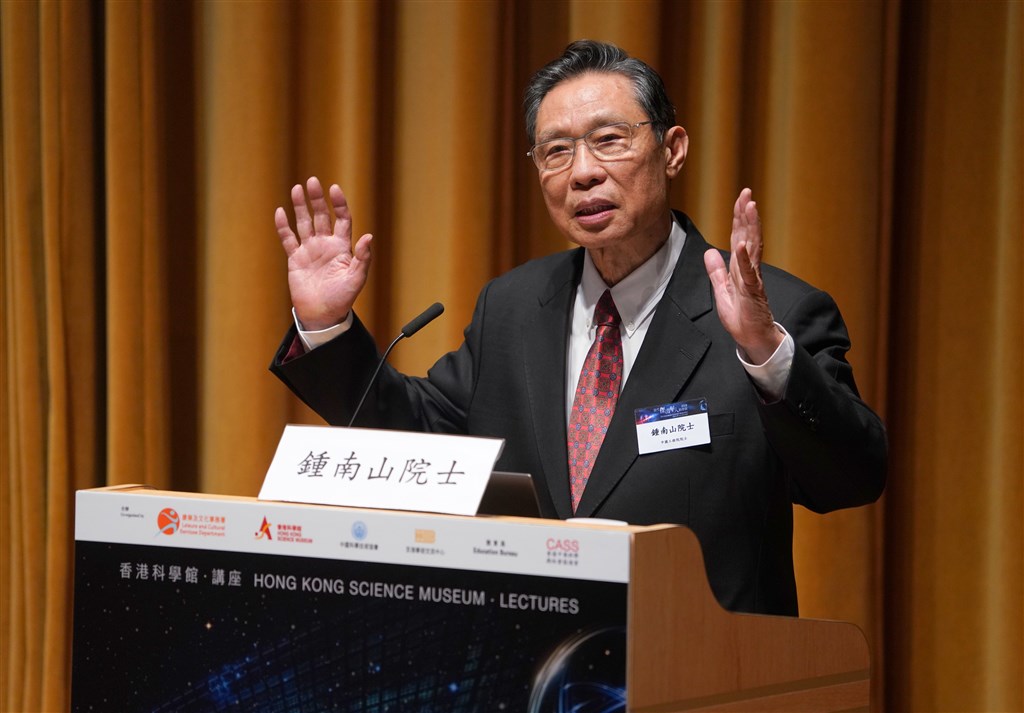 中國科技部21日宣布,成立以鍾南山(圖)為組長、14名專家組成的新型冠狀病毒感染的肺炎疫情聯防聯控工作機制科研攻關專家組。(檔案照片/中新社提供)
