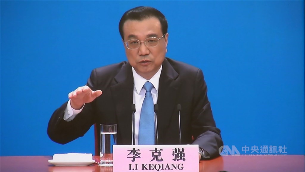 受中共總書記習近平委託,中國國務院總理李克強(圖)27日赴湖北省武漢市考察武漢肺炎疫情。(中央社檔案照片)