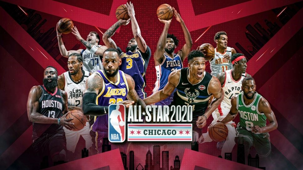 NBA第69屆明星賽日前公布先發陣容,NBA為紀念逝世的前球星布萊恩,宣布明星賽改制,明星賽將於當地時間2月16日在芝加哥進行。(圖取自NBA官網nba.com)