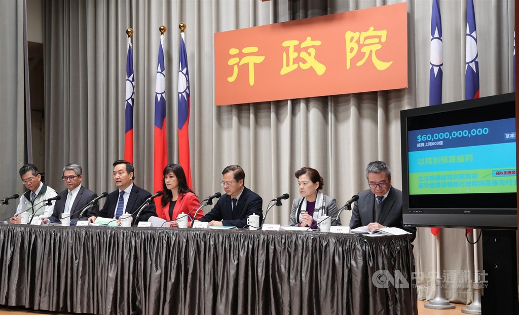 行政院會20日通過國土計畫法部分條文修正草案,因應政府推動國家重大建設計畫的需要,增訂在「經行政院核定的國家重大建設計畫」情況下,得適時檢討變更各級國土計畫。中央社記者張皓安攝 109年2月20日