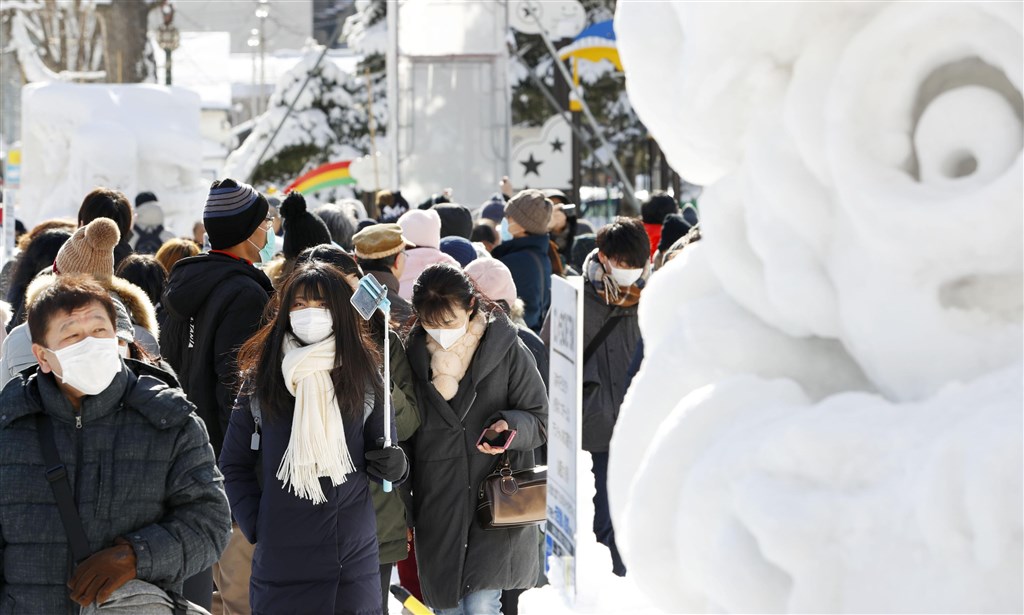 武漢肺炎日本北海道第5例札幌雪祭工作人員確診第2人 國際 重點新聞 中央社cna