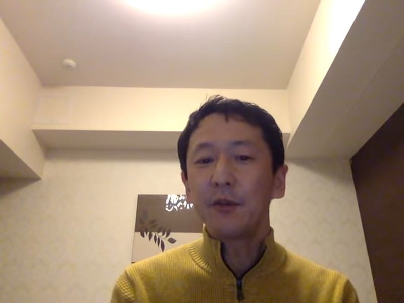 日本神戶大學專家岩田健太郎表示,他在鑽石公主號待不到一日被迫下船,並以影片自述船上惡劣環境引起媒體重視。(圖取自kentaro iwata YouTube頻道)