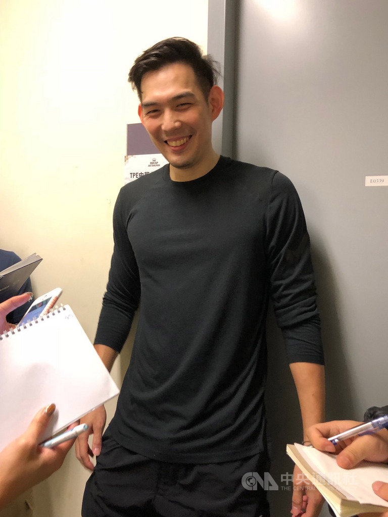 亞洲盃男籃資格賽中華隊對戰強敵日本隊一役,將是中華男籃射手「男模」呂政儒國手最終戰,呂政儒23日表示,希望能發揮水準,拿下勝利。中央社記者黃巧雯攝 109年2月23日