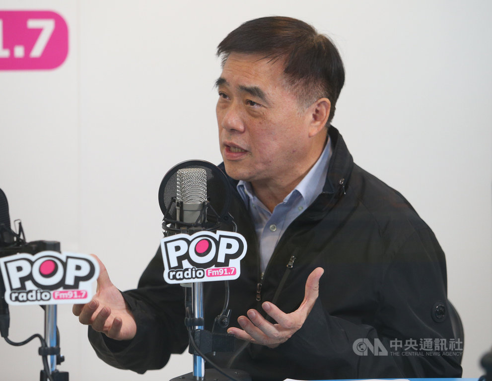 國民黨主席候選人郝龍斌(圖)24日接受廣播節目專訪,回應有關國民黨改革、世代交替、黃復興黨部等問題。中央社記者謝佳璋攝 109年2月24日