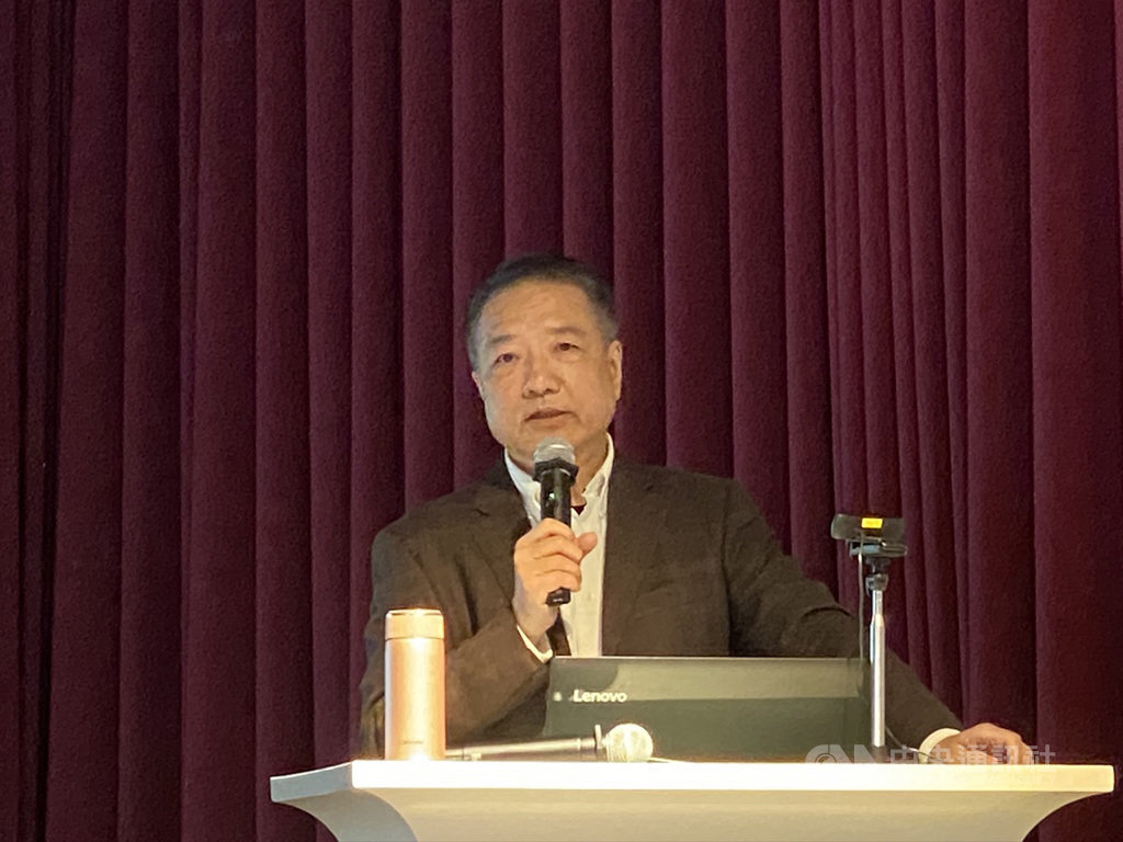 多媒體廠商訊連科技25日召開法人說明會,由董事長黃肇雄說明2019年財報及今年營運展望。中央社記者吳家豪攝 109年2月25日