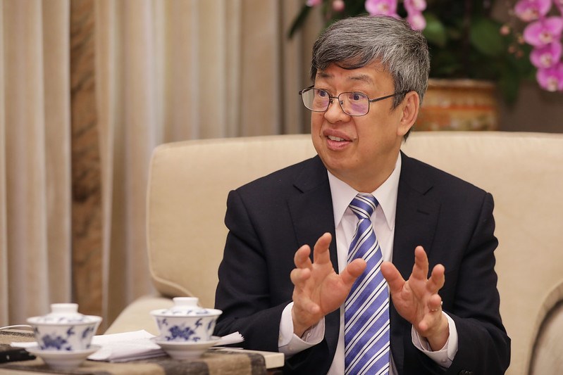 副總統陳建仁認為,全球防疫動員有點晚,若早點給中國援助,全世界應該不會受到這麼大影響。(圖取自總統府網頁president.gov.tw)