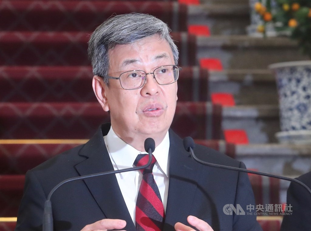 公衛專家出身的副總統陳建仁11日透過臉書貼文說明「武漢肺炎發生率與致死率的國際比較」。(中央社檔案照片)