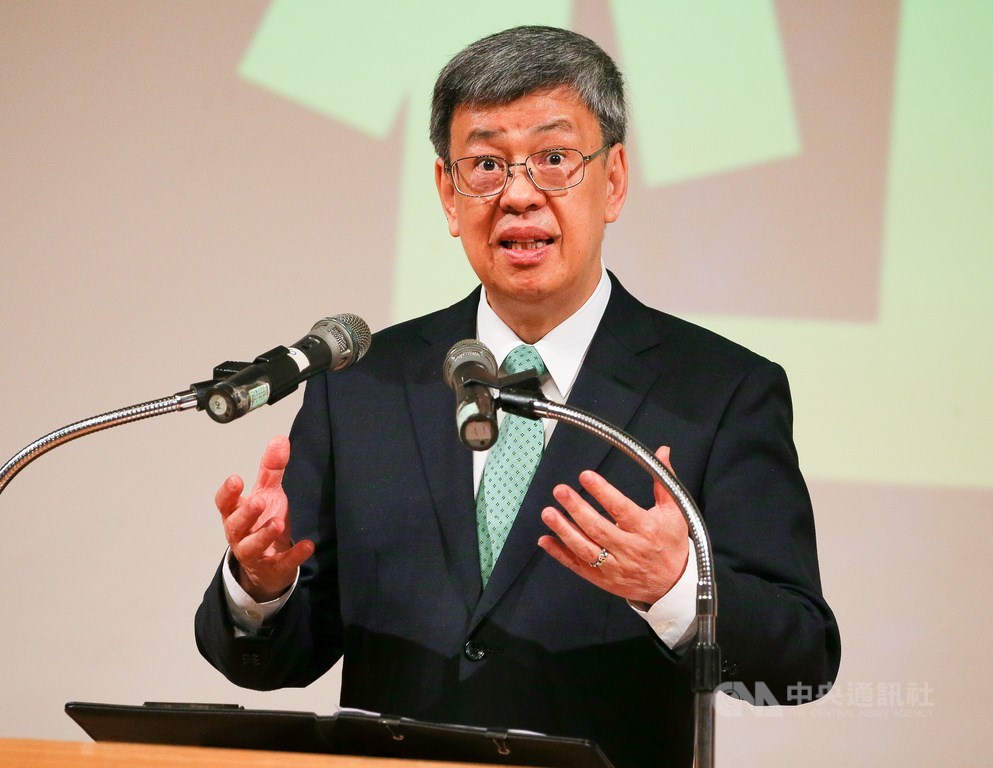 副總統陳建仁日前指中國疫情資訊不夠透明,遭中國新華網批評胡說造謠。(中央社檔案照片)