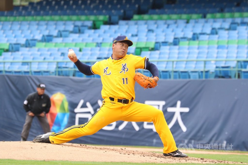中職中信兄弟隊本土先發輪值為廖乙忠(圖)、黃恩賜及周磊搶2個位置,廖乙忠雖然前陣子狀況不好,不過他表示,已漸漸進入狀況。(中信兄弟提供)中央社記者楊啟芳傳真 109年3月29日