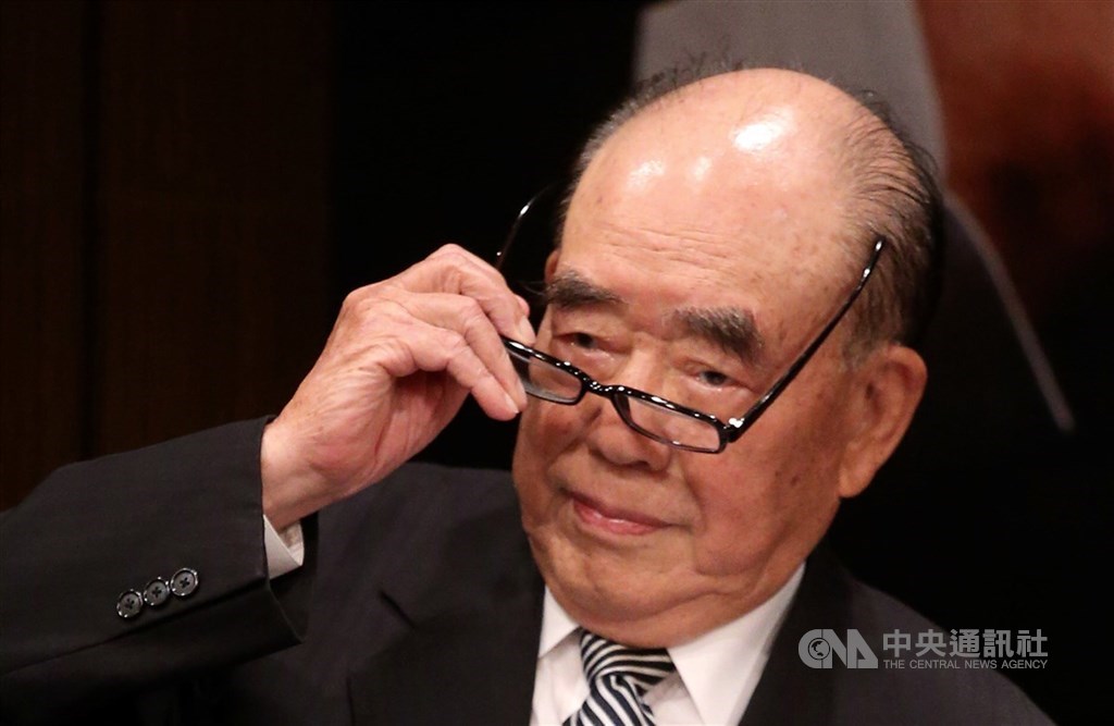 前行政院長郝柏村30日辭世,曾任參謀總長、國防部長、行政院長。(中央社檔案照片)