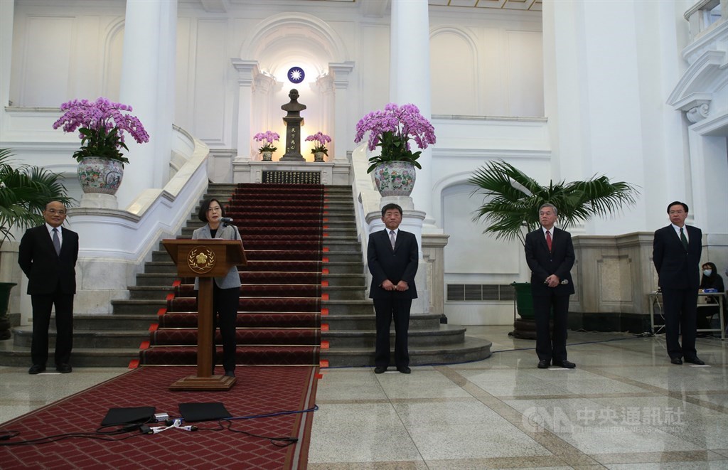 紓困規模 蔡總統：1兆500億護台灣行動 - 中央社即時新聞