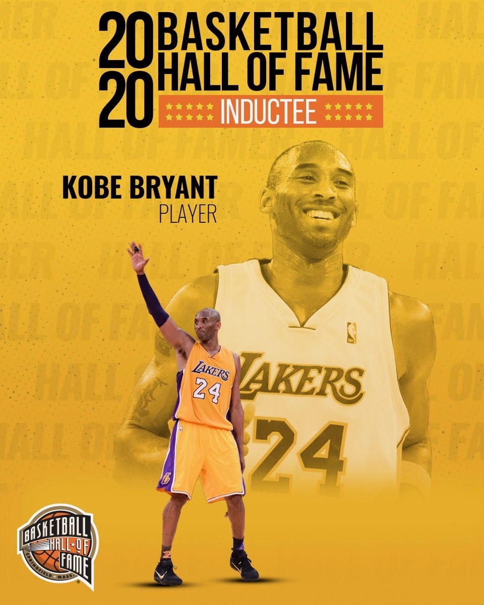 2020年籃球名人堂4日公布入選名單,包括布萊恩(圖)、鄧肯、賈奈特3位NBA偉大球星在內等9人正式入主籃球最高殿堂。(圖取自twitter.com/Hoophall/)