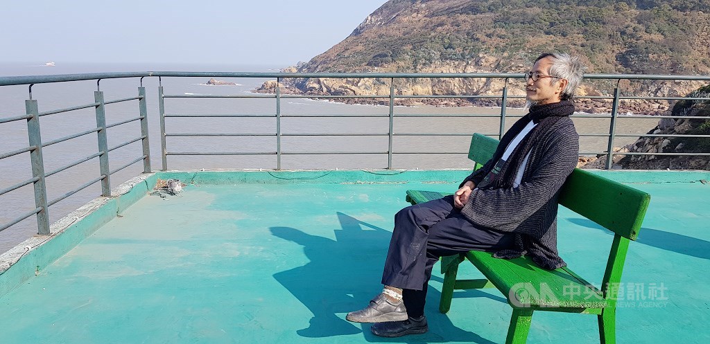 曹以雄把自己當成刺鳥,棲息在12據點,追尋人生最後志業。(中央社記者鄭景雯攝)