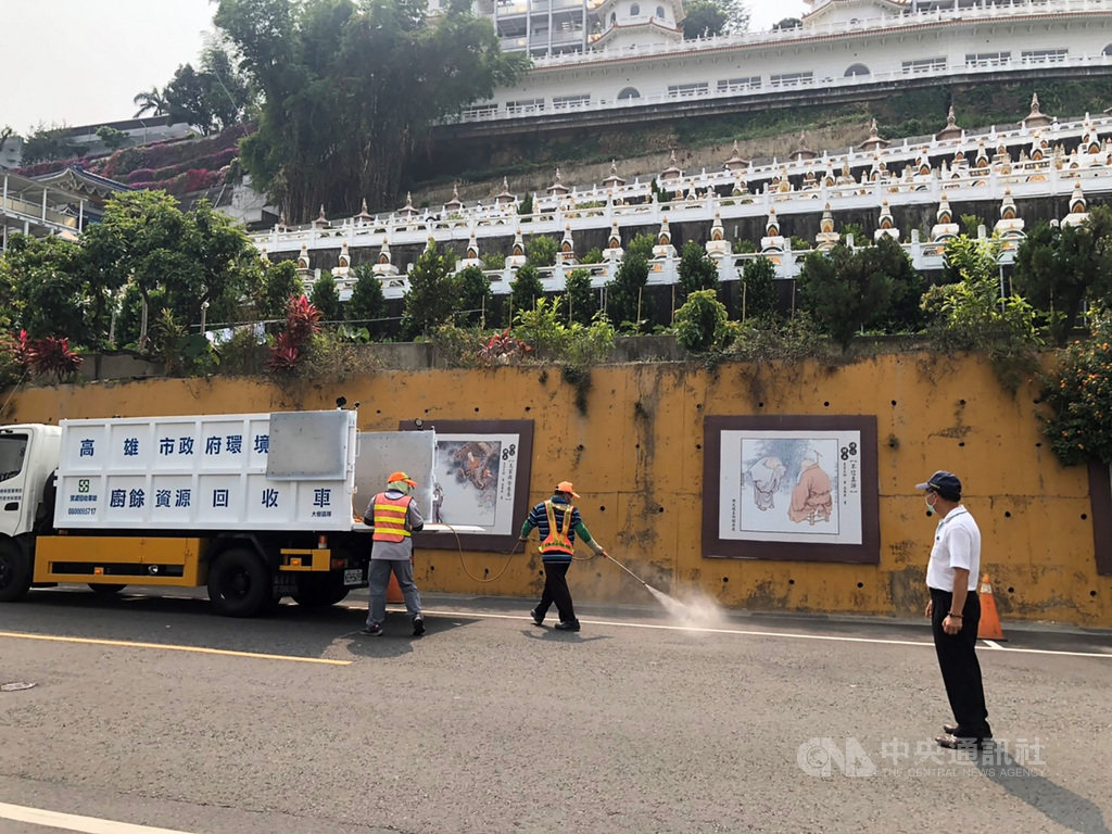 磐石艦確診者新增6足跡點高市展開清潔消毒 生活 中央社cna