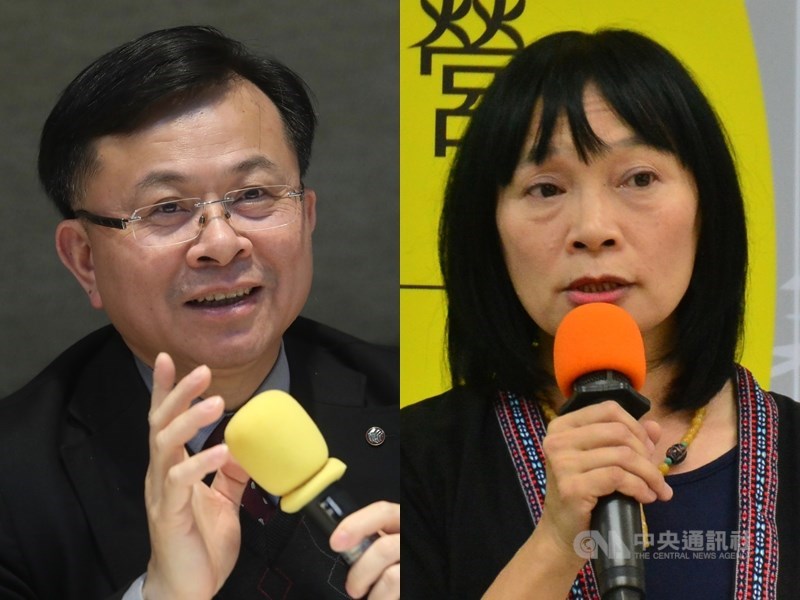 民進黨立法院黨團總召柯建銘25日表示,行政院預計下週提出NCC委員與促轉會委員名單送立法院。黨政人士透露,NCC代理主委陳耀祥(左)將續任委員,促轉會代理主委楊翠(右)可望出任促轉會主委。(中央社檔案照片)