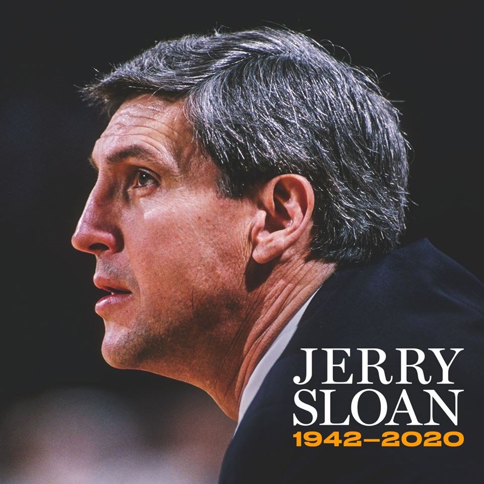 曾執掌NBA猶他爵士隊兵符23年的史隆23日因帕金森氏症與路易氏體失智症的併發症去世,享壽78歲。(圖取自facebook.com/utahjazz)
