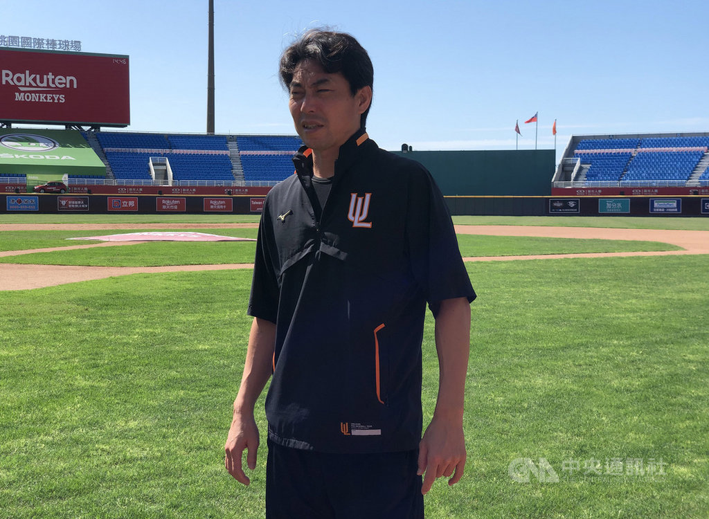 中職統一7-ELEVEn獅隊代理總教練林岳平(圖)24日表示,不確定接下來還會不會繼續下雨,如果26日起在台南主場的5場比賽,投手潘威倫沒被排在一軍先發輪值,就會二軍出賽。中央社記者謝靜雯攝 109年5月24日