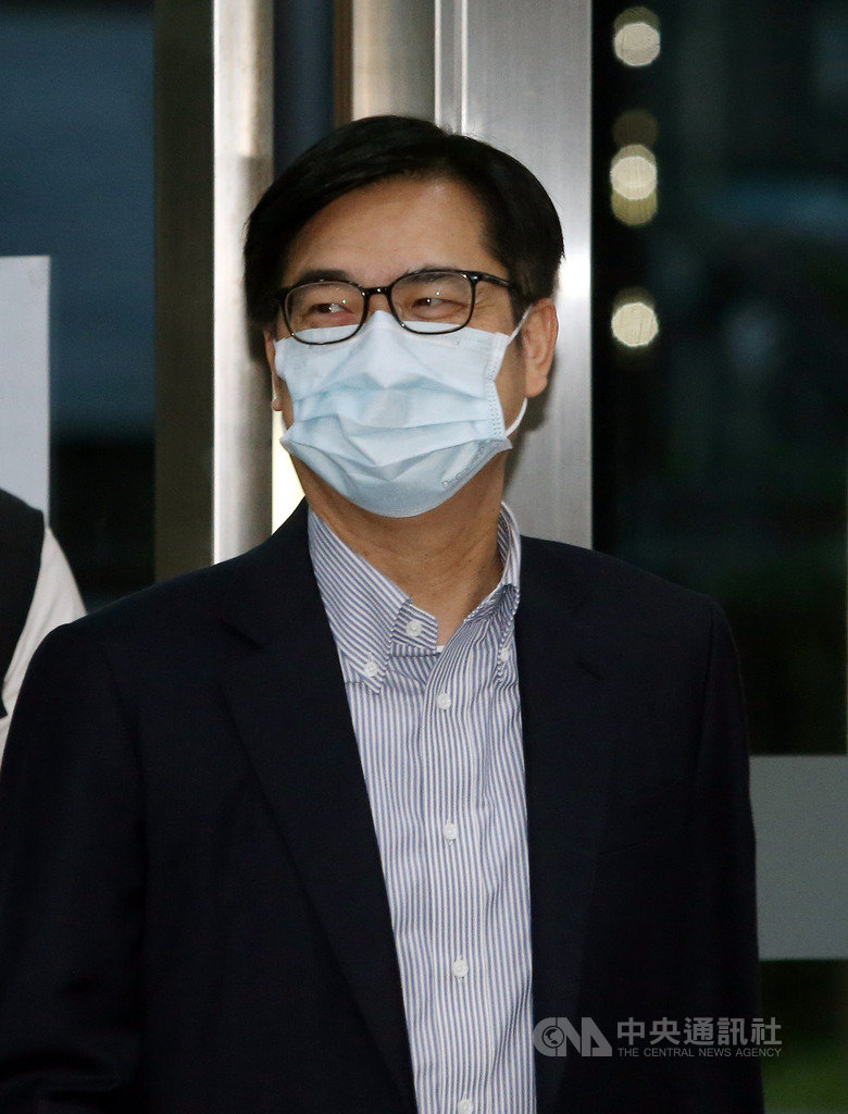 為了加強行政立法溝通,行政院長蘇貞昌25日晚間與南部的民進黨立委餐敘,副院長陳其邁(圖)出席餐會。中央社記者郭日曉攝 109年5月25日