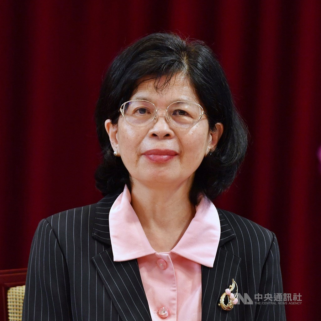 總統府29日舉行考試院第13屆院長、副院長及考試委員被提名人介紹記者會,圖為考試委員被提名人楊雅惠。中央社記者王飛華攝 109年5月29日