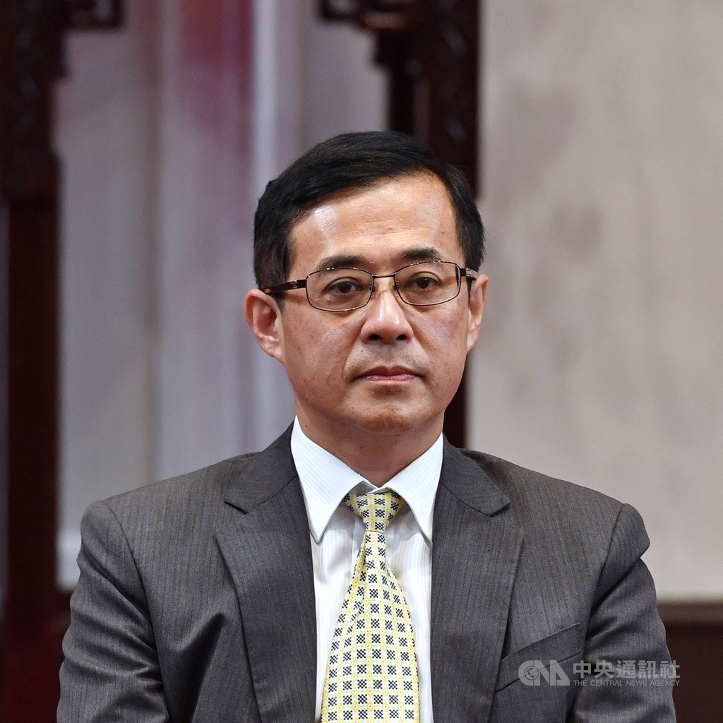 總統府29日舉行考試院第13屆院長、副院長及考試委員被提名人介紹記者會,圖為考試委員被提名人姚立德。中央社記者王飛華攝 109年5月29日