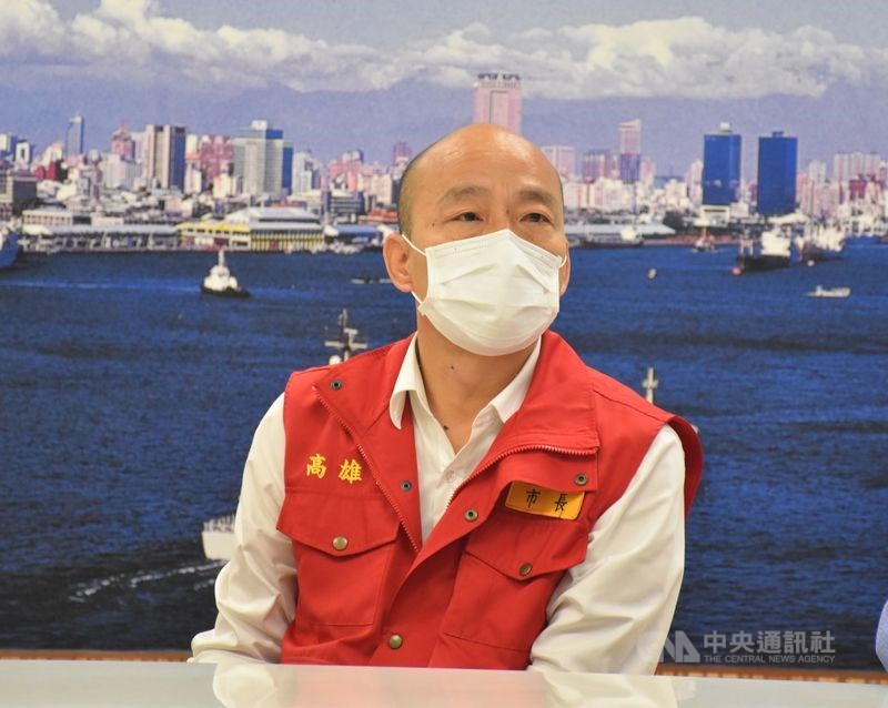 高雄市長韓國瑜罷免案將於6月6日投票,韓國瑜日前不服中選會公告罷免案成立,提出訴願;行政院訴願委員會1日做出裁定,認為沒有停止執行必要。(中央社檔案照片)
