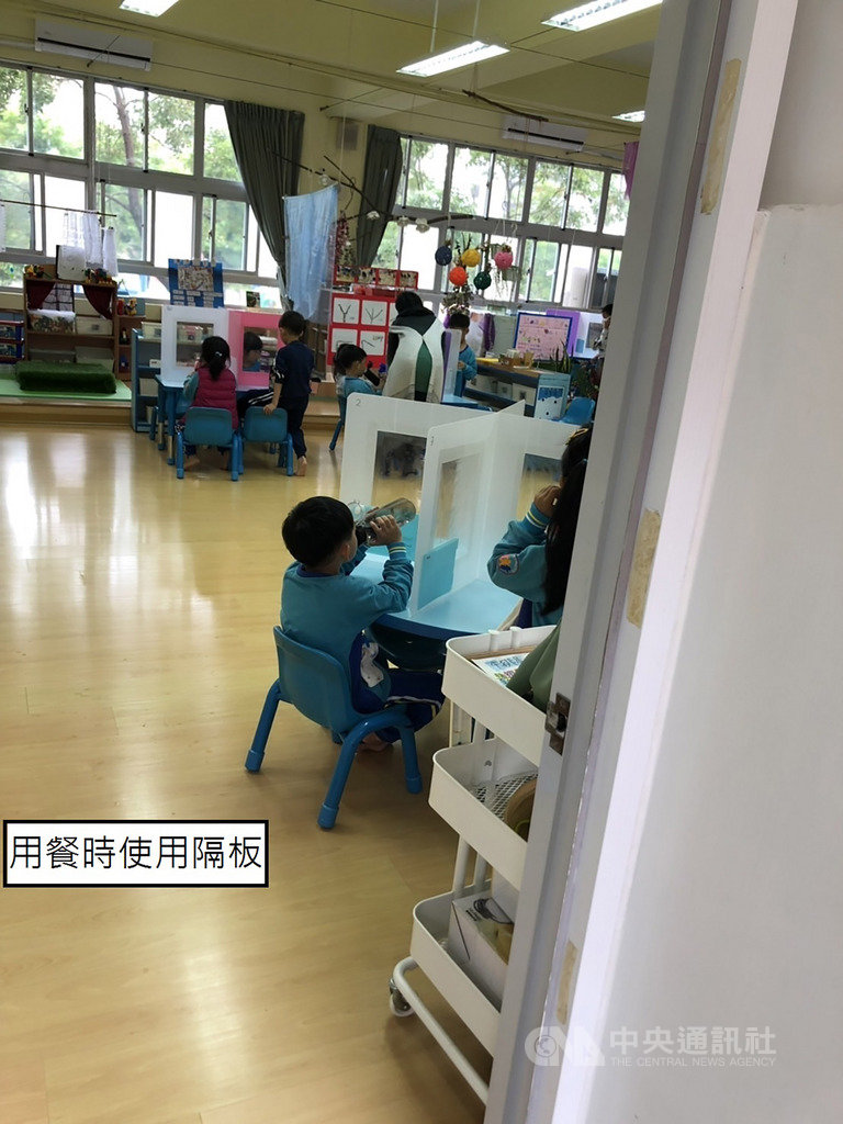 行政院消保處近期會同地方政府查核新北市、苗栗縣、屏東縣、宜蘭縣及基隆市共25家公私立幼兒園防疫措施,查核結果全部符合規定。(行政院消保處提供)中央社記者楊淑閔傳真 109年6月2日