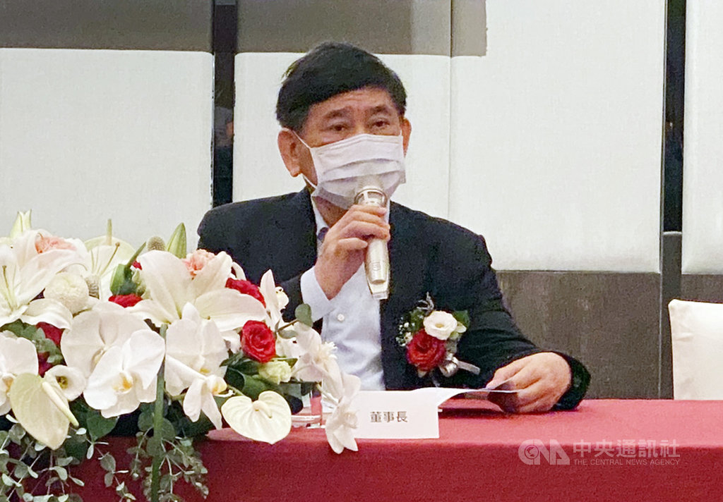 金屬機殼廠可成30日召開股東常會,由董事長洪水樹主持。中央社記者吳家豪台南攝 109年6月30日