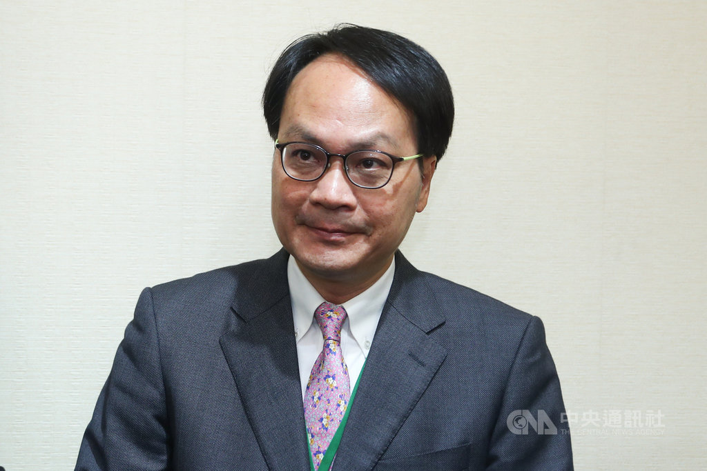 台北高等行政法院法官聲請黨產條例釋憲,大法官30日在憲法法庭開庭言詞辯論,不當黨產處理委員會主任委員林峯正出席,代表黨產會陳述意見。中央社記者王騰毅攝 109年6月30日