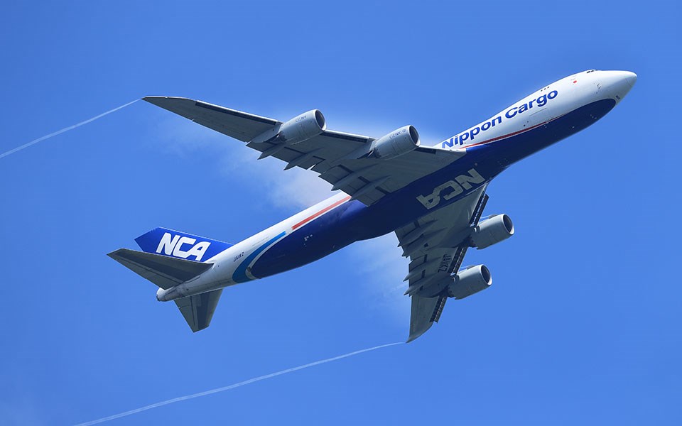 彭博報導,美國波音公司正悄悄讓747巨無霸客機步入停產。圖為波音一架747-8型飛機。(圖取自波音網頁boeing.com)