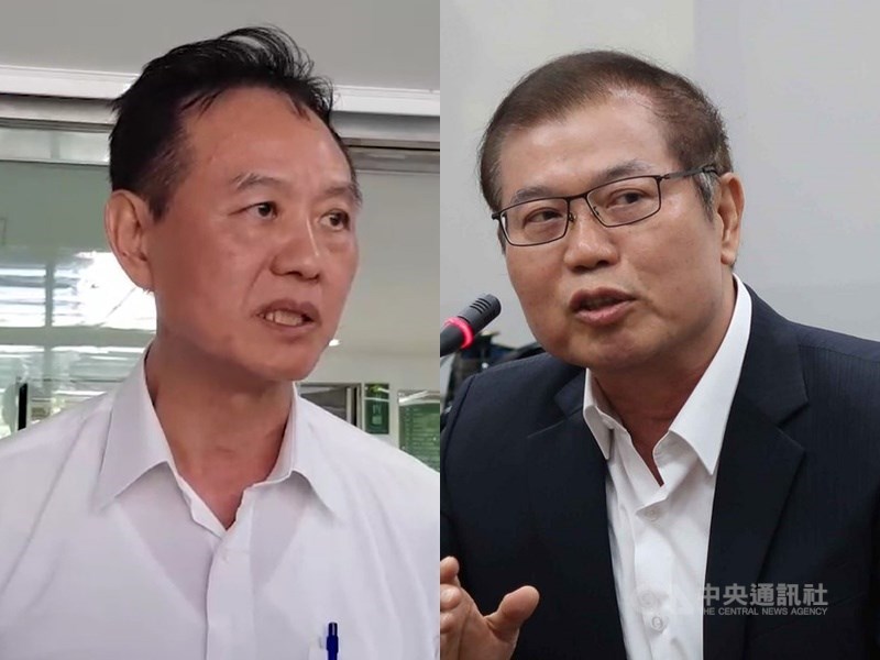 警政署13日下午發布新聞稿表示,近期陸續發生舞廳槍擊和殺人命案,已影響民眾治安觀感,高雄市警察局長李永癸(右)和台南市警察局長周幼偉(左)為地方治安首長,應勇於承擔責任,已報請內政部職務調整。(中央社檔案照片)