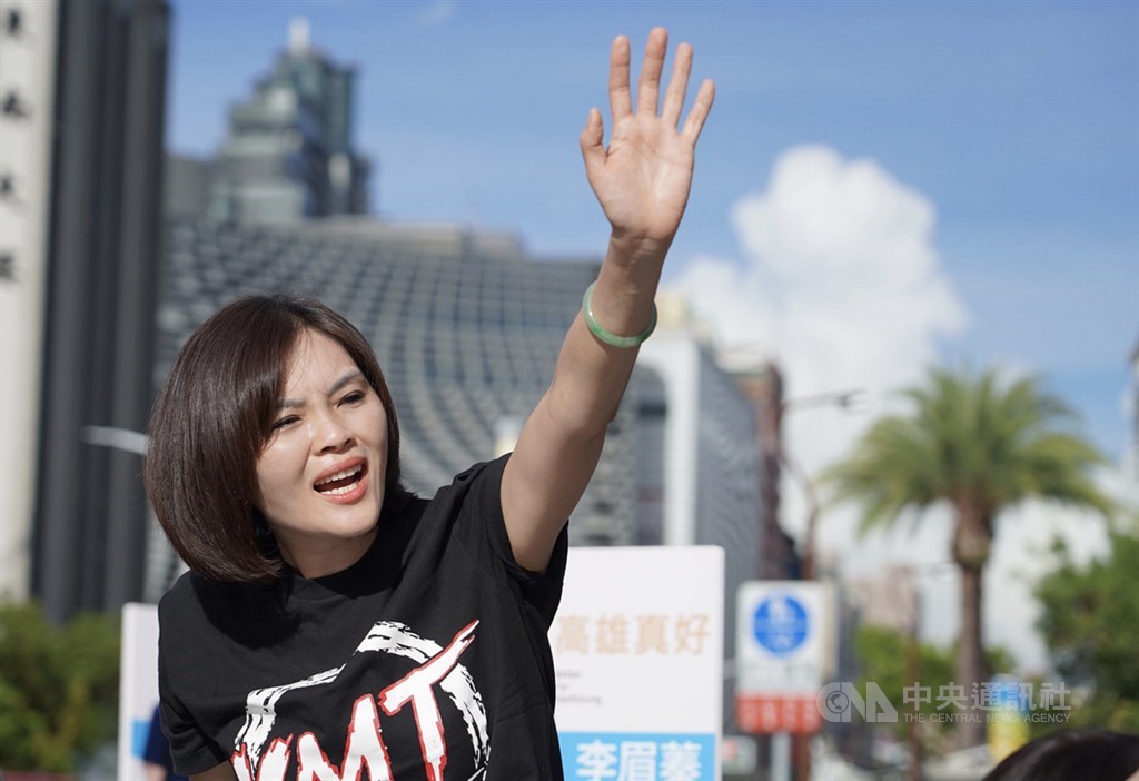 國民黨高市長補選參選人李眉蓁涉碩士論文抄襲爭議。(中央社檔案照片)