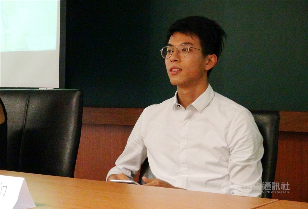 港媒報導,香港警方以涉嫌「煽動分裂國家」正式通緝黃台仰。(中央社檔案照片)