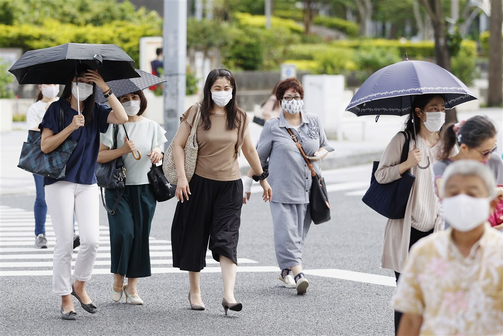日本境內武漢肺炎疫情持續延燒,沖繩縣過去一週新增病例多達223例。(共同社)
