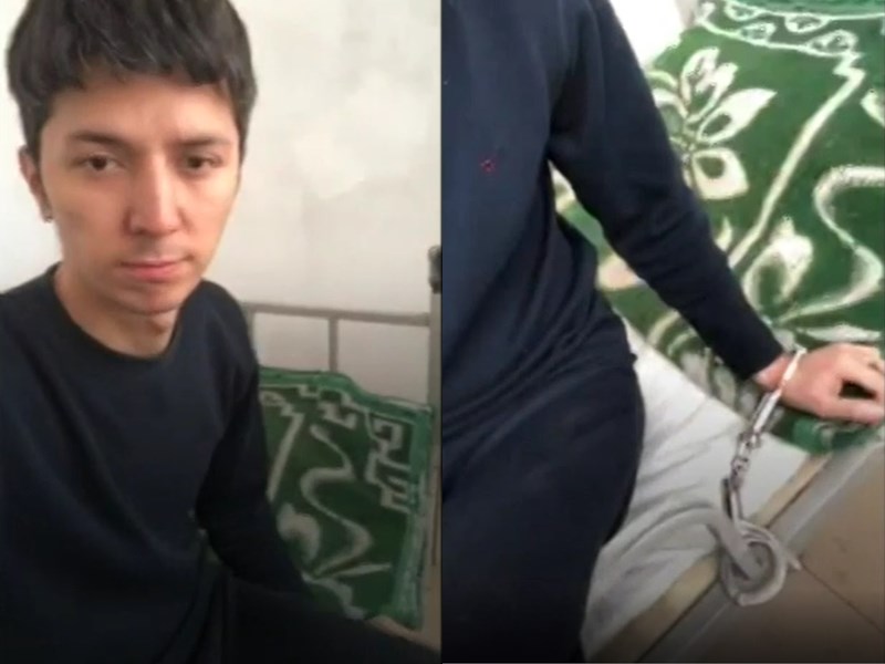 31歲的新疆維吾爾族青年梅丹.加帕爾原是一名淘寶模特兒,卻被當局從廣東帶回新疆囚禁,家人一度以為他被送去再教育營。(圖取自BBC網頁bbc.com/news)