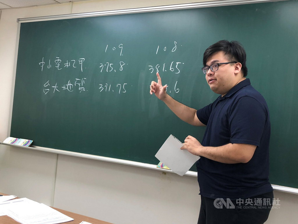 109學年度大學考試入學分發7日放榜,得勝者文教升學輔導專家藍天予表示,近年家長心態已有些改變,與其讓孩子選熱門學校、不喜歡的系,讀一讀受不了而休學,還不如支持孩子興趣,一開始就「選系不選校」。中央社記者陳至中攝 109年8月7日