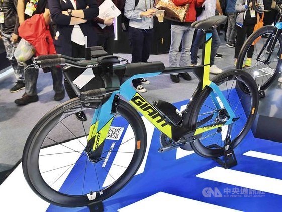自行車大廠巨大10日公布7月合併營收新台幣67.3億元,較去年同期成長27.8%。(中央社檔案照片)