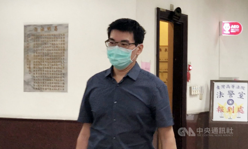 纏訟多年的台開內線交易案,台灣高等法院更五審13日開庭,被告前總統陳水扁女婿趙建銘(圖)出庭。中央社記者劉世怡攝 109年8月13日