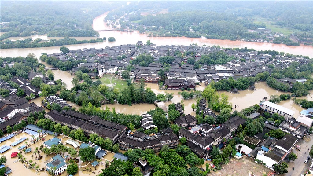 四川洪災嚴重長江5號洪水流量將創紀錄 兩岸 重點新聞 中央社cna