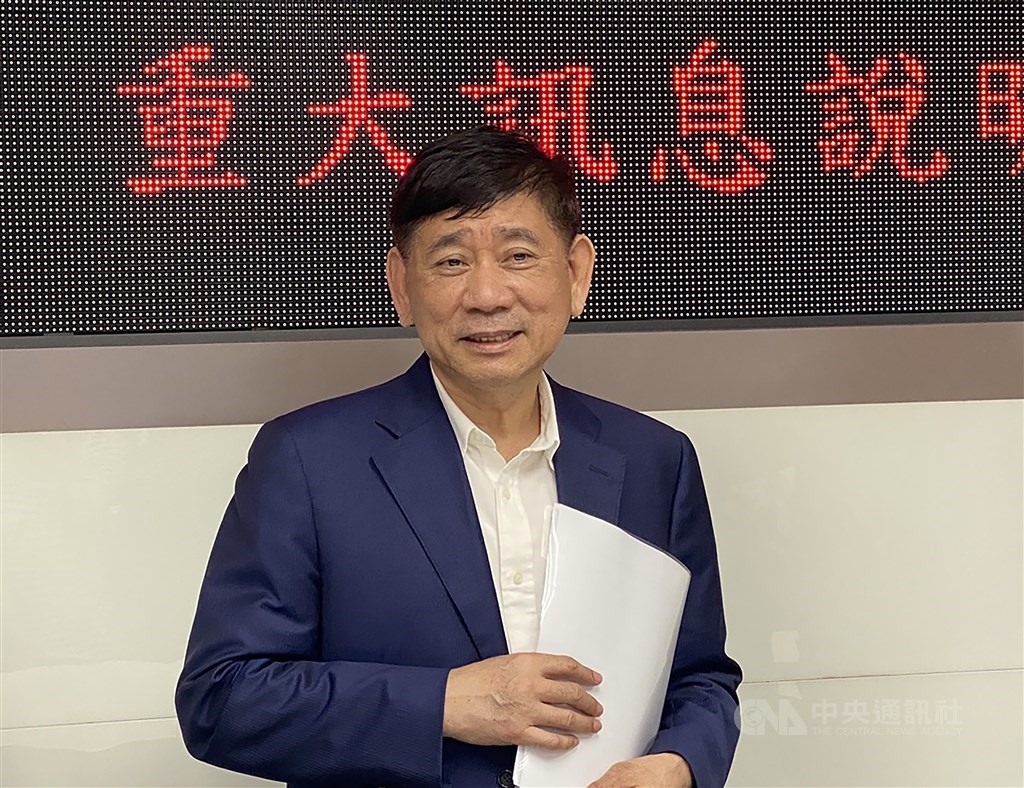 金屬機殼廠可成18日舉行重大訊息記者會,宣布出售泰州廠予陸商藍思科技。可成董事長洪水樹說,未來將以最積極方式,做新的投資與布局。中央社記者吳家豪攝 109年8月18日