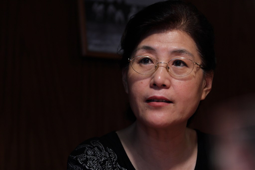 中共中央黨校退休教授蔡霞(圖)因抨擊中共總書記習近平,日前遭開除黨籍及取消退休待遇。(中新社)