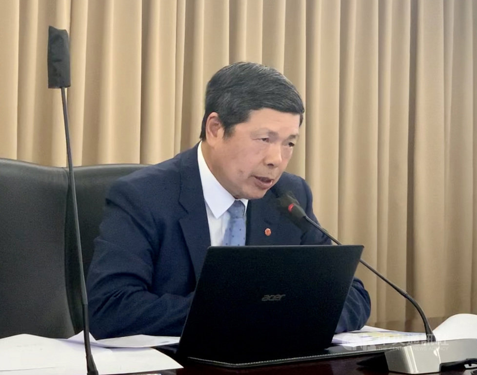 外貿協會秘書長葉明水表示,樂見台灣和澳洲在既有的貿易基礎下持續深化合作。(駐雪梨台北經濟文化辦事處提供)中央社記者丘德真雪梨傳真 109年8月20日