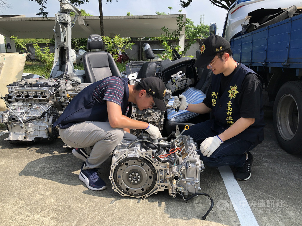專偷中南部新車竊車集團8人被逮 社會 中央社cna