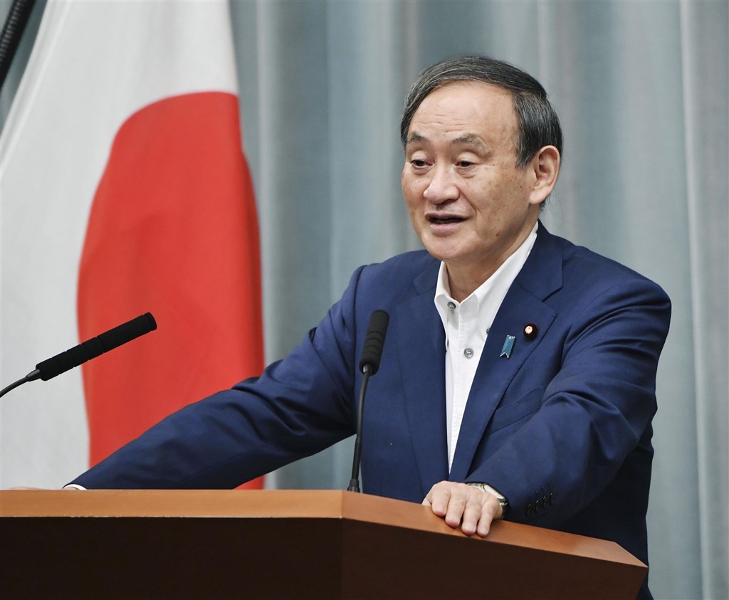 面對決定日本首相安倍晉三接班人的自民黨總裁(黨主席)選舉,內閣官房長官菅義偉預定2日宣布參選。(共同社)