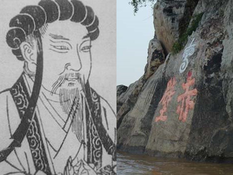部分出版社編撰的國中歷史教科書,刪減許多中國史內容,包括「三國」被略過,引發爭議。(示意圖/圖取自維基共享資源;左圖版權屬公有領域,右圖作者:Jie,CC BY-SA 3.0)