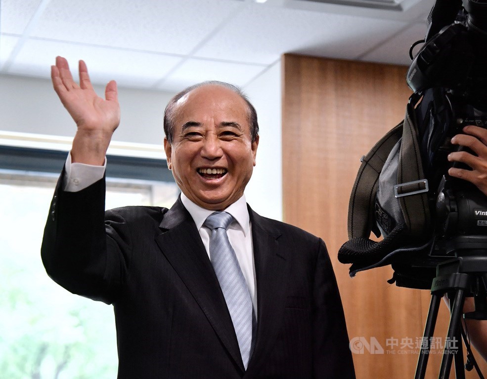 中國20日將在廈門舉行第12屆「海峽論壇」,國民黨決定由前立法院長王金平率團出席。中央社記者王飛華攝 109年9月8日