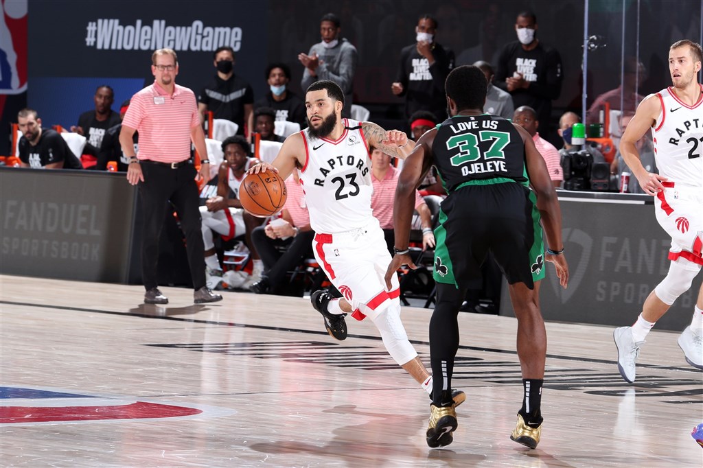 NBA美國職籃衛冕軍多倫多暴龍,12日在季後賽次輪搶七大戰,以87比92不敵塞爾蒂克無緣東部決賽。(圖取自twitter.com/Raptors)