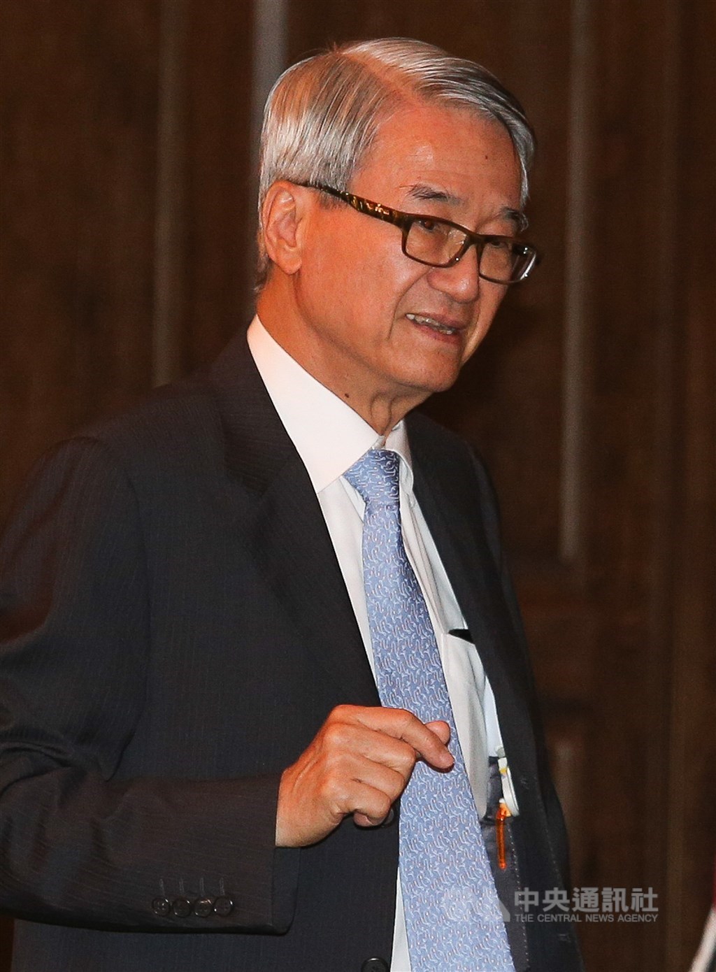 金管會15日處分停止新壽董事長吳東進的董事及董事長職務至本屆任期屆滿,且停止職務期間,新壽不得支付或給吳東進任何相關報酬及福利。(中央社檔案照片)