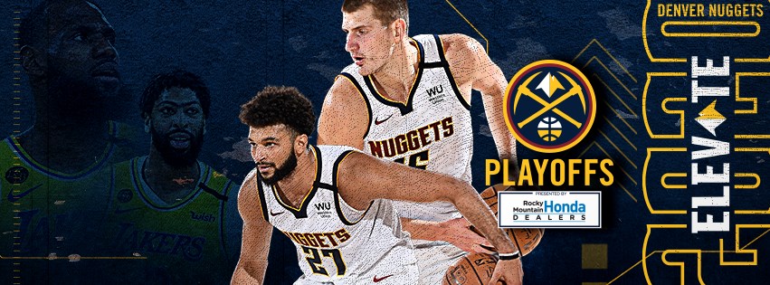 美國職籃(NBA)丹佛金塊睽違11年再度重返西區冠軍戰,將與洛杉磯湖人爭奪總冠軍賽的門票,恰巧金塊2009年分區冠軍戰的對手也是湖人。(圖取自facebook.com/DenverNuggets)