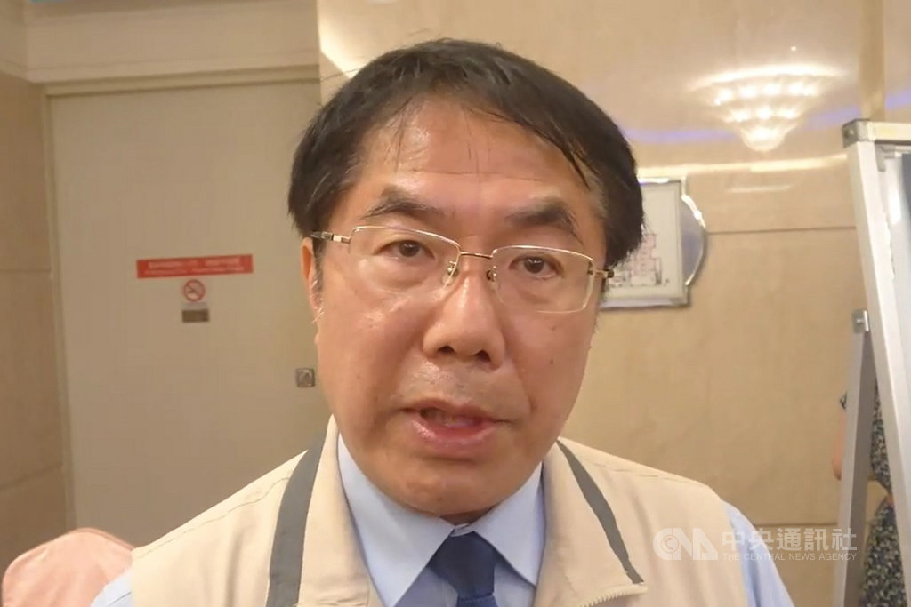 台南市長黃偉哲27日表示,「全球氣候與能源市長聯盟」擅自更改台灣國名且改變會員資格,無法理解也難以接受這種走時代逆流的做法,希望市長聯盟再好好思考。中央社記者楊思瑞攝 109年9月27日